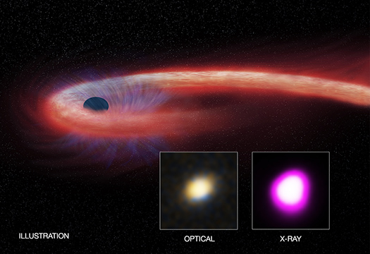 Monster Black Hole Gorges on Record-Setting Meal